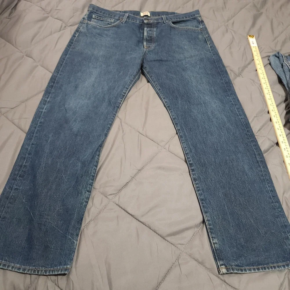 Levi's‎ 501 Jeans Men's 38x30 High Rise Button Fly Blue Denim 100% Cotton